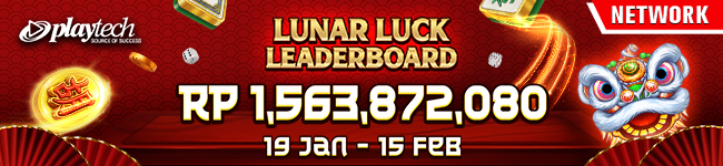 Promo Playtech Lunar Luck Leaderboard di KAPALTOGEL