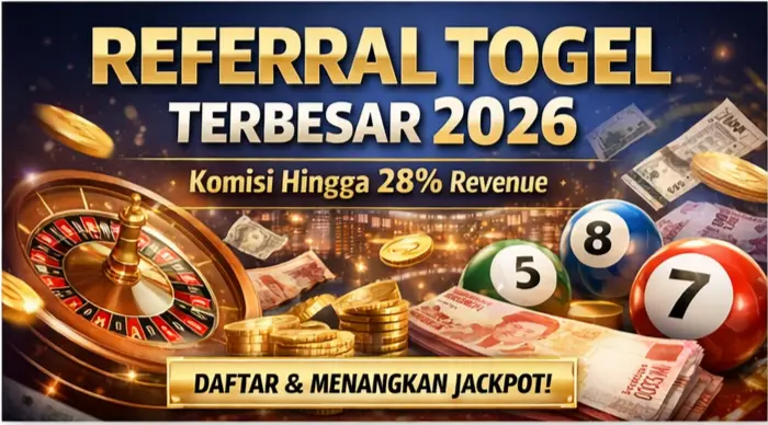 Komisi referral togel terbesar 2026 sistem progresif